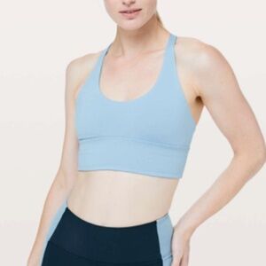 Lululemon Free To Be Moved Bra Cascade Blue / Slate Blue Size 12
